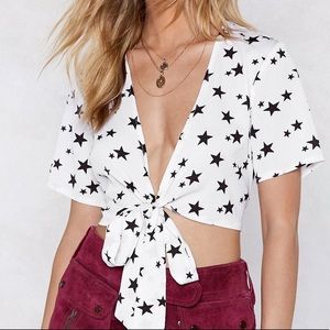 Nasty gal crop top